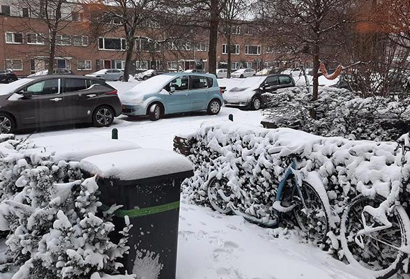 Hoe ga je bij sneeuw de weg op