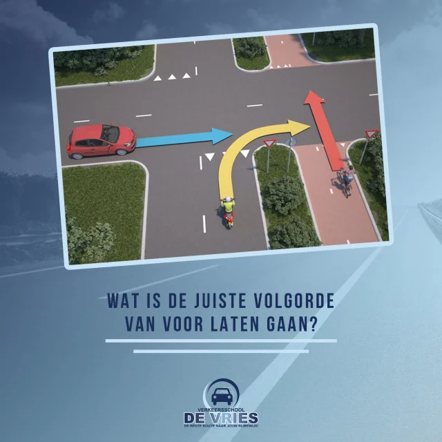Even een kleine quiz! We zijn benieuwd of jullie de oplossing weten.

Wat is hier de juiste volgorde van voor laten gaan?

#rijles #rijbewijs #rijopleiding #rijopleidingen #rijlessen #autorijles #autorijschool #rijschool #verkeersschool #auto #autos #rismethode #denhaag #zoetermeer #rijswijk #leidschendam #voorburg #delft #scheveningen #autisme #adhd