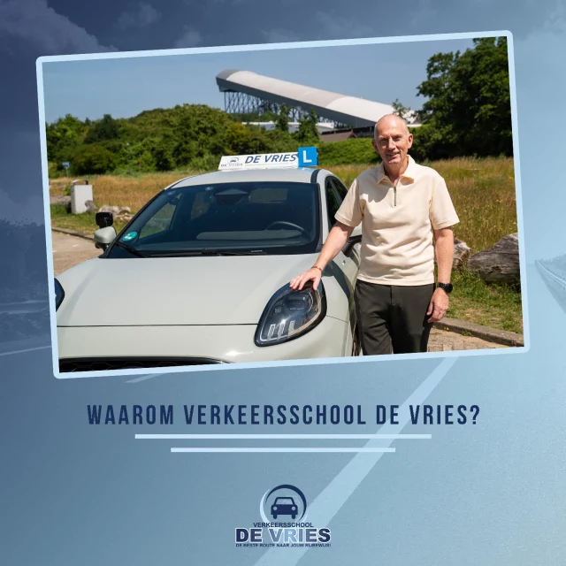 𝑾𝒂𝒂𝒓𝒐𝒎 𝑽𝒆𝒓𝒌𝒆𝒆𝒓𝒔𝒔𝒄𝒉𝒐𝒐𝒍 𝑫𝒆 𝑽𝒓𝒊𝒆𝒔?

Bij Verkeersschool De Vries zijn we oprecht geïnteresseerd in jou! We stemmen onze benadering en aanpak af op jouw wensen en jouw persoonlijkheid. Voor ons is iedereen uniek. Eigenaar en instructeur Ron is geduldig, empathisch en super enthousiast! Daarnaast concentreert hij zich voor 100% op het geven van rijles en is hij, tijdens de lessen, niet bezig met allerlei randzaken. Zijn doel is niet alleen om jou te laten slagen voor je rijbewijs, maar ook om je zelfstandig, veilig en zonder angst aan het verkeer te laten deelnemen.

Wij zijn er trots op dat we enorm veel klanten krijgen via mond tot mondreclame. Dit beschouwen wij als een groot compliment. Uiteraard is iedere klant welkom!

De eigenaar van Verkeersschool De Vries, Ron, heeft zowel privé als zakelijk te maken gehad met mensen die Autisme of AD(H)D hebben. Dat is ook de reden dat wij ons hebben gespecialiseerd in het begeleiden van mensen met Autisme en AD(H)D. Wij spelen hierop in door de lessen rustig op te bouwen volgens een vaste structuur.

Meer informatie? www.verkeersschooldevries.nl

#rijles #rijbewijs #rijopleiding #rijopleidingen #rijlessen #autorijles #autorijschool #rijschool #verkeersschool #auto #autos #rismethode #denhaag #zoetermeer #rijswijk #leidschendam #voorburg #delft #scheveningen #autisme #adhd #wrm #wrmbijscholing