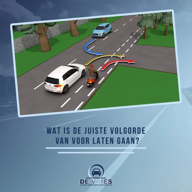Even een kleine quiz! We zijn benieuwd of jullie de oplossing weten.

Wat is hier de juiste volgorde van voor laten gaan?

#rijles #rijbewijs #rijopleiding #rijopleidingen #rijlessen #autorijles #autorijschool #rijschool #verkeersschool #auto #autos #rismethode #denhaag #zoetermeer #rijswijk #leidschendam #voorburg #delft #scheveningen #autisme #adhd