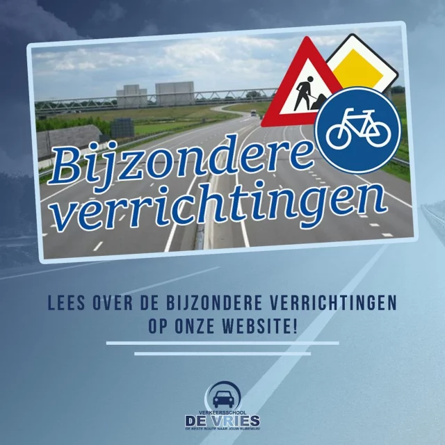 𝑳𝒆𝒆𝒔 𝒐𝒗𝒆𝒓 𝒃𝒊𝒋𝒛𝒐𝒏𝒅𝒆𝒓𝒆 𝒗𝒆𝒓𝒓𝒊𝒄𝒉𝒕𝒊𝒏𝒈𝒆𝒏 𝒐𝒑 𝒐𝒏𝒛𝒆 𝒘𝒆𝒃𝒔𝒊𝒕𝒆!

Bijzondere verrichtingen, zoals inparkeren, fileparkeren en het uitvoeren van een hellingproef, zijn essentiële rijvaardigheden die bestuurders in staat stellen om in complexe verkeerssituaties te navigeren. Gedetailleerde instructies en tips voor het uitvoeren van deze manoeuvres zijn terug te vinden op onze website.

Lees alle bijzondere verrichtingen op onze website: https://www.verkeersschooldevries.nl/bijzondere-verrichtingen/

#rijles #rijbewijs #rijopleiding #rijopleidingen #rijlessen #autorijles #autorijschool #rijschool #verkeersschool #auto #autos #rismethode #denhaag #zoetermeer #rijswijk #leidschendam #voorburg #delft #scheveningen #autisme #adhd
