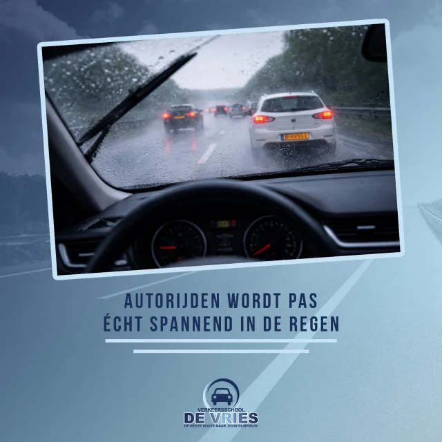 𝑨𝒖𝒕𝒐𝒓𝒊𝒋𝒅𝒆𝒏 𝒘𝒐𝒓𝒅𝒕 𝒑𝒂𝒔 𝒆𝒄𝒉𝒕 𝒔𝒑𝒂𝒏𝒏𝒆𝒏𝒅 𝒊𝒏 𝒅𝒆 𝒓𝒆𝒈𝒆𝒏

Veel mensen vinden autorijden prima… tot het weer omslaat. Slechter zicht, langere remweg en meer kans op fouten. Bij Verkeersschool De Vries bereiden we je ook voor op dit soort situaties. Want veilig rijden leer je niet alleen met mooi weer.

Meer informatie? www.verkeersschooldevries.nl

#rijles #rijbewijs #rijopleiding #rijopleidingen #rijlessen #autorijles #autorijschool #rijschool #verkeersschool #auto #autos #rismethode #denhaag #zoetermeer #rijswijk #leidschendam #voorburg #delft #scheveningen #autisme #adhd