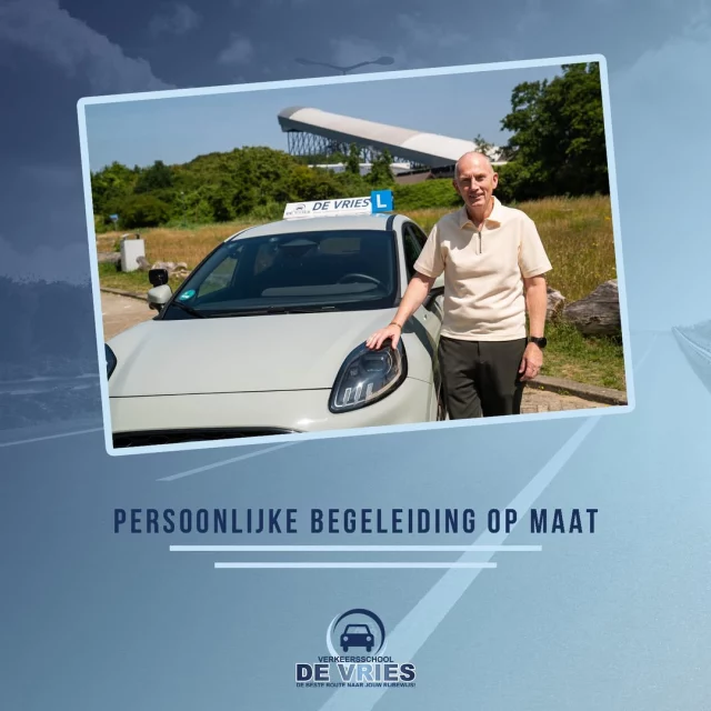 𝑷𝒆𝒓𝒔𝒐𝒐𝒏𝒍𝒊𝒋𝒌𝒆 𝒃𝒆𝒈𝒆𝒍𝒆𝒊𝒅𝒊𝒏𝒈 𝒐𝒑 𝒎𝒂𝒂𝒕

Bij Verkeersschool De Vries geloven we dat elke leerling uniek is. Daarom stemmen we onze aanpak af op jouw wensen en persoonlijkheid. Met geduldige en empathische instructeurs zorgen we ervoor dat jij je op je gemak voelt tijdens de rijlessen.

Meer informatie? www.verkeersschooldevries.nl

#rijles #rijbewijs #rijopleiding #rijopleidingen #rijlessen #autorijles #autorijschool #rijschool #verkeersschool #auto #autos #rismethode #denhaag #zoetermeer #rijswijk #leidschendam #voorburg #delft #scheveningen #autisme #adhd