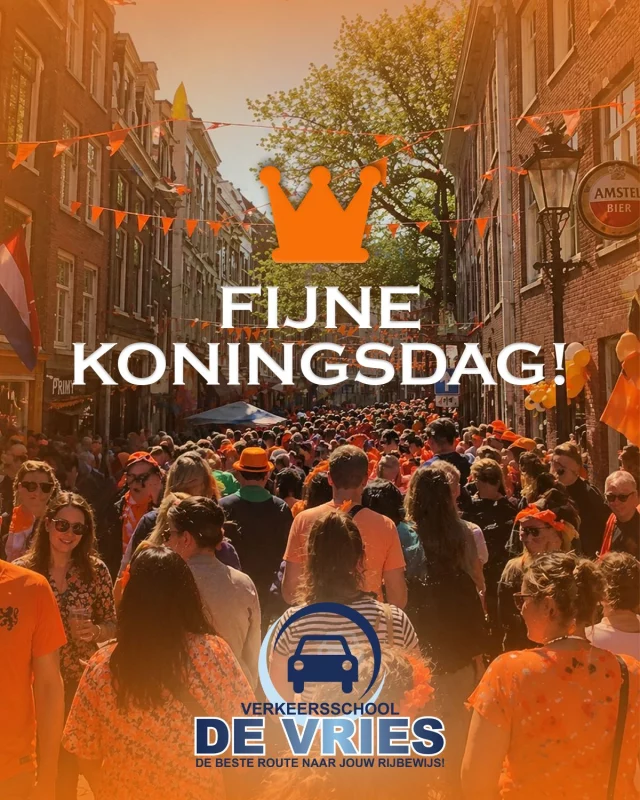 Zon, gezelligheid en oranje vibes! Fijne Koningsdag gewenst namens Verkeersschool De Vries! ☀️🧡

#rijles #rijbewijs #rijopleiding #rijopleidingen #rijlessen #autorijles #autorijschool #rijschool #verkeersschool #auto #autos #rismethode #denhaag #zoetermeer #rijswijk #leidschendam #voorburg #delft #scheveningen #autisme #adhd