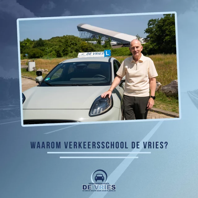 𝑾𝒂𝒂𝒓𝒐𝒎 𝑽𝒆𝒓𝒌𝒆𝒆𝒓𝒔𝒔𝒄𝒉𝒐𝒐𝒍 𝑫𝒆 𝑽𝒓𝒊𝒆𝒔?

Bij Verkeersschool De Vries zijn we oprecht geïnteresseerd in jou! We stemmen onze benadering en aanpak af op jouw wensen en jouw persoonlijkheid. Voor ons is iedereen uniek. Eigenaar en instructeur Ron is geduldig, empathisch en super enthousiast! Daarnaast concentreert hij zich voor 100% op het geven van rijles en is hij, tijdens de lessen, niet bezig met allerlei randzaken. Zijn doel is niet alleen om jou te laten slagen voor je rijbewijs, maar ook om je zelfstandig, veilig en zonder angst aan het verkeer te laten deelnemen.

Wij zijn er trots op dat we enorm veel klanten krijgen via mond tot mondreclame. Dit beschouwen wij als een groot compliment. Uiteraard is iedere klant welkom!

De eigenaar van Verkeersschool De Vries, Ron, heeft zowel privé als zakelijk te maken gehad met mensen die Autisme of AD(H)D hebben. Dat is ook de reden dat wij ons hebben gespecialiseerd in het begeleiden van mensen met Autisme en AD(H)D. Wij spelen hierop in door de lessen rustig op te bouwen volgens een vaste structuur.

Meer informatie? www.verkeersschooldevries.nl

#rijles #rijbewijs #rijopleiding #rijopleidingen #rijlessen #autorijles #autorijschool #rijschool #verkeersschool #auto #autos #rismethode #denhaag #zoetermeer #rijswijk #leidschendam #voorburg #delft #scheveningen #autisme #adhd